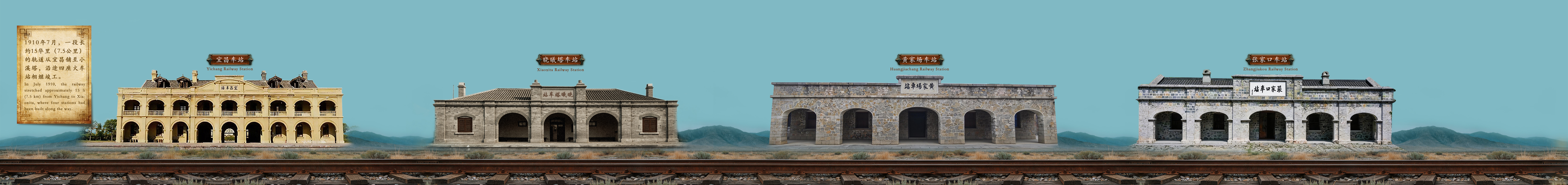 沿线火车站